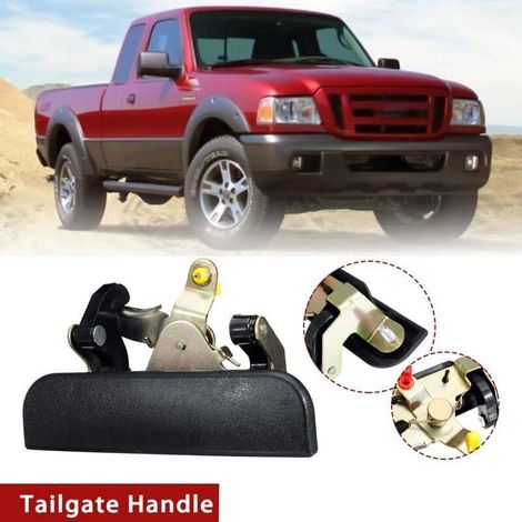 Poignée de Hayon Arrière pour Ford Ranger B2500 Pickup 1999 2000 2001 2002 2003 2004 2005 2006 2007 (1/3)