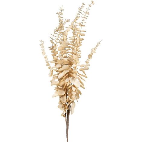 Branchage Artificiel Ceropia en Polyéthylène Beige Clair 120cm