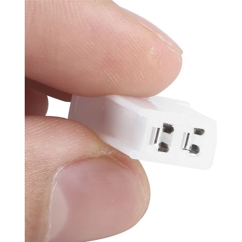 Chargeur USB double pour moto, voltmètre avec voyant bleu (1/5)