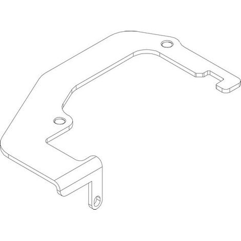 BOSCH Tôle de fixation, 87186649420
