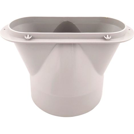 SHINING HOUSE Conector de tubo de escape de 13 cm para adaptador de ventana de aire acondicionado para aire acondicionado Shinco