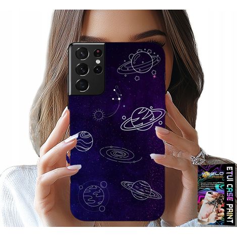Funda para Samsung Galaxy S21 Ultra - Diseño de planetas, estrellas y galaxias espaciales (1/5)