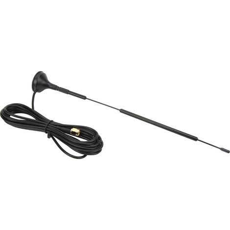 2,4-GHz-Funkantenne (12 dBi), interne SMA-Schnittstelle (Nadelstecker), abnehmbarer Saugnapf für drahtlose Überwachung, 50 W, 50 Ω (1/5)