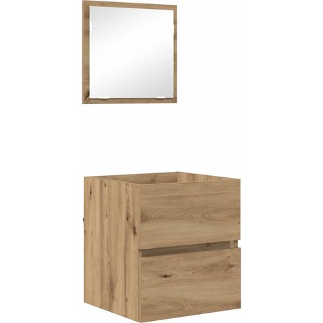 Maison Exclusive - Badezimmerschrank Artisan-Eiche 41 x 38,5 x 45