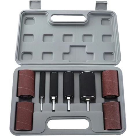 Kit de tambour de ponage pour manchons assortis pour le travail du bois et tambour en caoutchouc-Fei Yu (1/5)