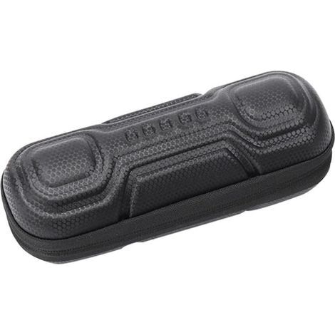 Stabile Fahrrad-Trinkflaschentasche aus EVA-Schaumstoff für Fahrradrahmen mit Netzfach, wasserdicht und abriebfest für Outdoor-Fahrten, schwarz (1/5)