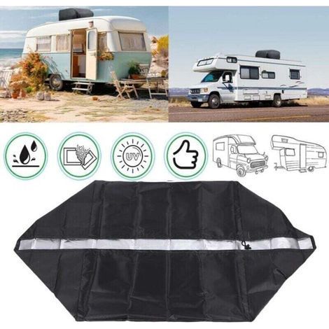 420D Housse Climatiseur, Housse pour pour Camping Car Housse de Climatisation en Tissu Oxford pour Camping Car 1108038cm (1/4)