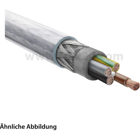 LAPP Stexoflex Steuerleitung CY Power 4G6mm² AD 17,0mm Nennspannung Uo/U 450V/750V - 1 Meter