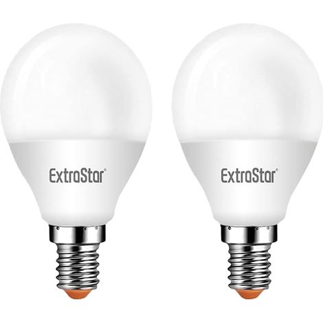 2 PZ Lampada A Led E14 P45 6W Bianco Neutro 4200K 480 Lumen (1/3)