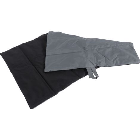 Tapis de camping portable pour animaux de compagnie, imperméable, pliable et enroulable, gris (1/5)