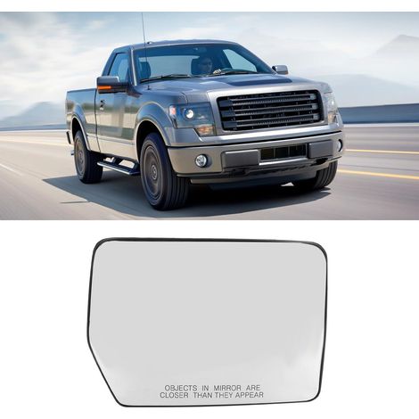 Rétroviseur chauffant avec configuration conduite à droite/conduite à gauche, compatible avec Ford F-150 2004-2014. (1/5)