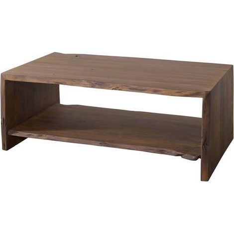 Couchtisch Akazie 120x70x45 braun lackiert PURE ACACIA 008 (1/3)