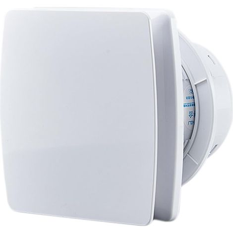 Ventilateur extracteur d'air 100 mm 12 W 95 m³/h 2200rpm avec clapet anti-retour, fenêtre et montage mural Ventilateur pour cuisine, salle de bains, serre, garage (1/5)