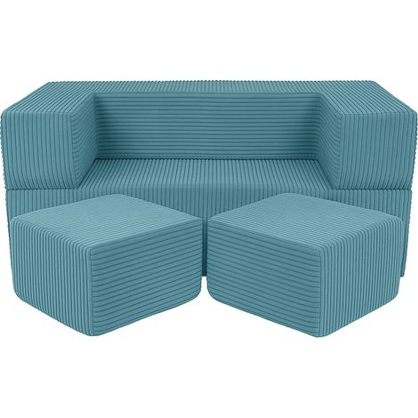 Canapé modulaire pour enfant Cube – 4 éléments Aesthetic (1/2)