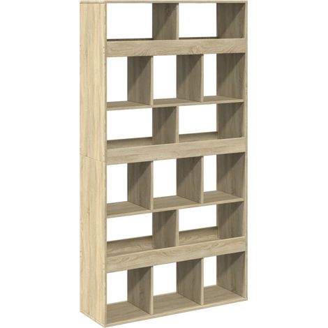 Maison Exclusive - Raumteiler Sonoma-Eiche 100x33x187,5 cm Holzwe