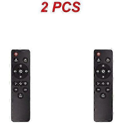 1/2PCS Dimming And Discoloration Good Toughness Ceiling Fan Lamp Remote Control Responsive Soft Keys N (1/5)