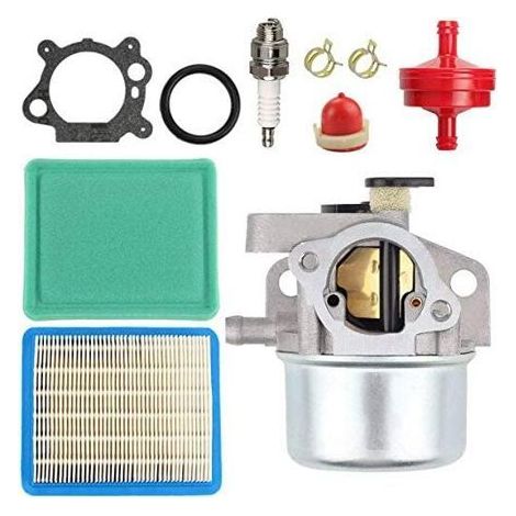 HAWUJ Carburateur complet Briggs & Stratton 675/725EX - Compatible moteurs 790845/796707 avec filtre/joint/bougie (1/4)