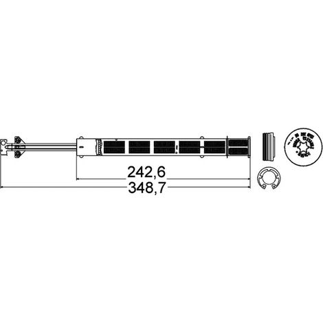 Filtre déshydratant, climatisation MAHLE AD 57 000P VW 3C0898191A