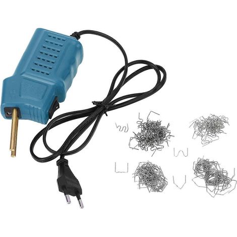 Pistolet à colle chaude portable et pistolet de soudage plastique, kit de réparation plastique avec pinces