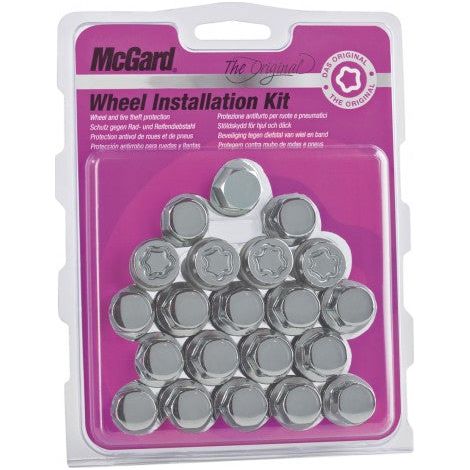 KIT 16+4 VIS ANTIVOL SU MCGARD M12X1.25/ 60°/ LONG. 25.6 MM / Ø17 MM
