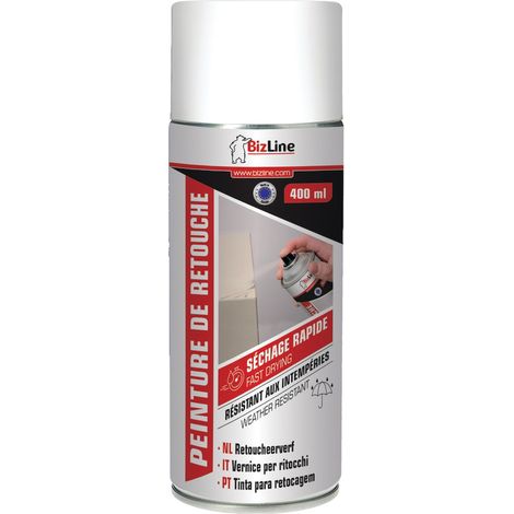 peinture de retouche - blanc crème - ral 9001 - 400 ml - bizline 750061