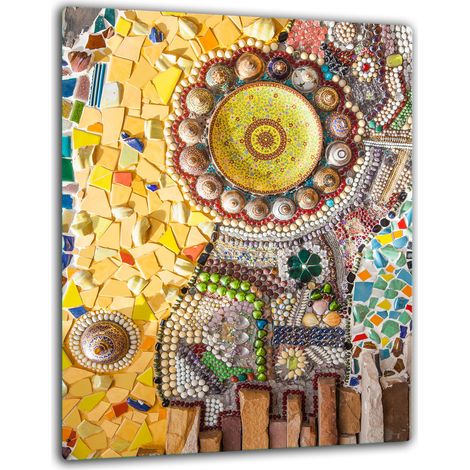 PIASTRA DI PROTEZIONE IN VETRO PER INDUZIONE 40x52 MOSAICO (1/5)