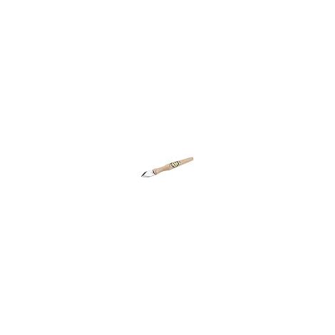 Kirschen 3359000 - Herramienta de trazado con mango de haya roja, cuchilla para marcar y marcar con precisión, hoja en forma de prisma para uso ambidiestro
