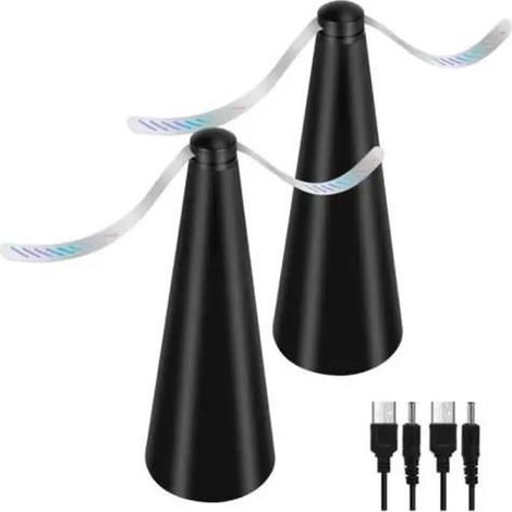 Ventilateur Anti-Mouche, Lot de 2 répulsifs Anti-moustiques sans Utiliser de Produits Chimiques, pour éloigner Les Mouches et Les