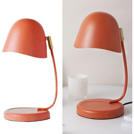 Lampe chauffe-bougie parfumée avec variateur, lampe de table chauffe-bougie, lampe de chevet romantique, prise CN avec adaptateur pour prise UE (1/5)