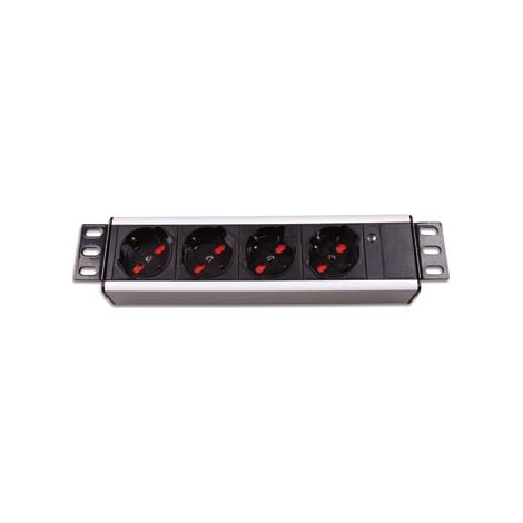 INTELLINET Multipresa universale 4 posti rack 10