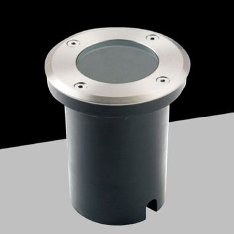TRADE SHOP - Faretto Da Incasso A Pavimento Esterno Lampada Da Terra Segnapassi Attacco Gu10 105-r108 -
