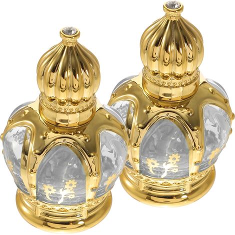 2pièces Fons Vides Pour Parfum Avec Porte-fons Pour Huiles Essentielles Et Cosmétiques