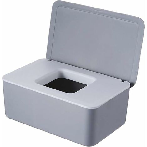 Scatola porta salviette umidificate, dispenser per salviette umidificate con coperchio, scatola per salviette umidificate... (1/4)
