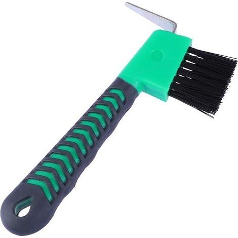 Cure-Pied en Caoutchouc avec Outils de Toilettage pour Chevaux (Couleur aléatoire) (1/5)