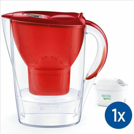 Brita Marella Filterkaraffe Rot 2,4L