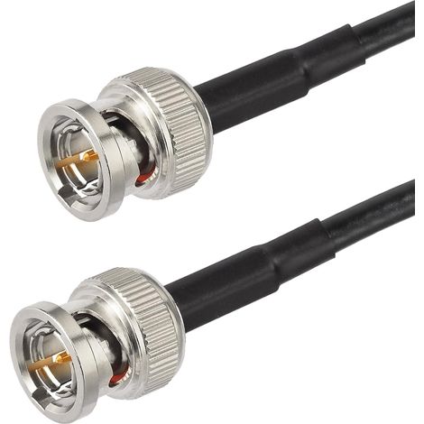 4K 8K UHD Präzision SDI Kabel 60cm kurz BNC-Stecker auf BNC-Stecker Belden 4855R SDI-Videokabel 75 Ohm für 1080p/3G-SDI/6G-SDI Recorder, Oszilloskop, Überwachungskamera, SDI-Konverter (1/5)