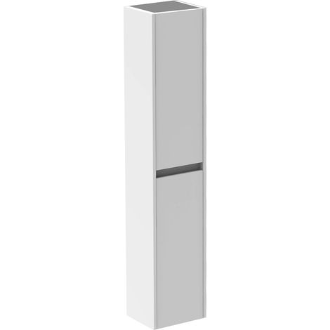 Columna de baño de 2 puertas SANSA - ROYO Color: Blanco brillo (1/2)