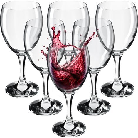 Set di bicchieri da vino rosso KADAX da 6 pezzi da 340 ml (1/5)