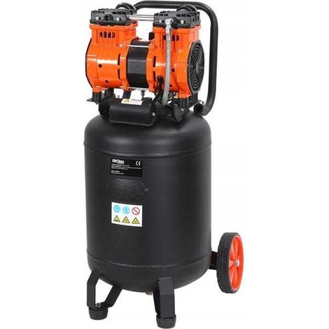 Compresseur vertical silencieux sans huile 50 L 2000 W 8 bar KD1388 kraft&dele (1/5)