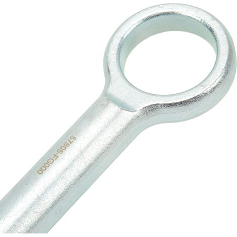 Crochet de remorquage avant 57805FJ000 en acier robuste, pièce de rechange pour Subaru Impreza, Forester, BRZ. (1/5)