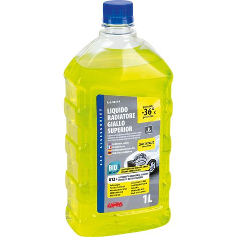 Superior-Giallo G12+, liquido radiatore - (-36°C/+108°C) - 1 L