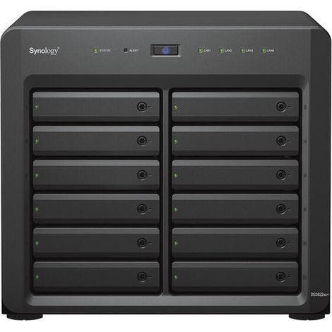 Servidor NAS DS3622xs+ Intel Xeon D-1531 16 GB RAM Servidor NAS DS3622xs+ Intel Xeon D-1531 16 GB RAM, Negro (1/4)