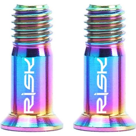 Lot de 2 vis de galet de dérailleur arrière pour vélo de route, vis de guidage M5×14,2 mm (1/3)
