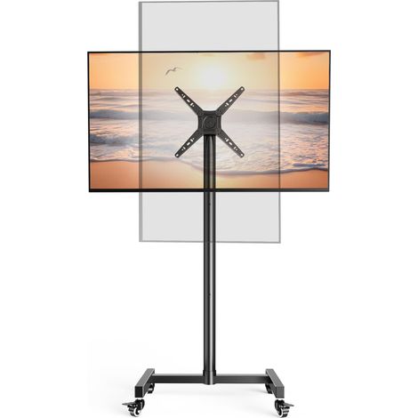 Support TV sur Pied à roulettes pour Écrans & Monitors 17-50 Pouces (1/5)