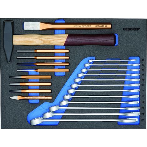 GEDORE 3005224 - Assortiment d'outils dans le module CT 22 pcs , 1110 CTB2-01 (1/2)