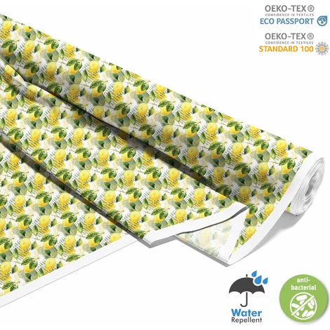 TESSUTI DECORATIVI PER ESTERNI OXFORD - Motivo Limoni Acquerello (1/5)