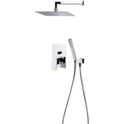 Presto Nitro Plus K15347400 Conjunto ducha empotrable monomando mezclador 2 vías cromo (1/2)