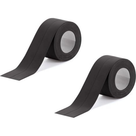 2 Rollen à 3,2 m langes, wasserdichtes, selbstklebendes Dichtungsband, flexible Kantenschutzstreifen für Badewannen, Arbeitsplatten, Badezimmer, (1/5)