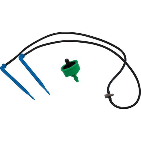 Kit Verschluss 4 L/h. (2 L/h pro Piker) Autokompenserend und Anti-Leckage mit Piker 906202 Aqua Control