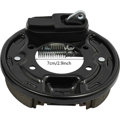 Conjunto de freno trasero para carrito de golf, compatible con modelos Club Car, color negro. (1/2)